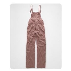 American Eagle Stretch Stovepipe Overall - Mauve